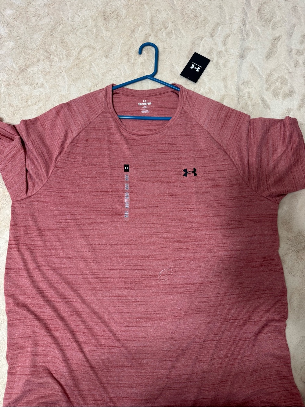 Under Armour Men’s Heathered Rose Short-Sleeve Performance Tee